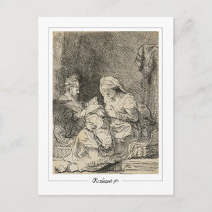 Rembrandt van Rijn #235 - Fine Art Postcard
