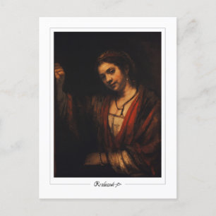 Rembrandt van Rijn #329 - Fine Art Postcard