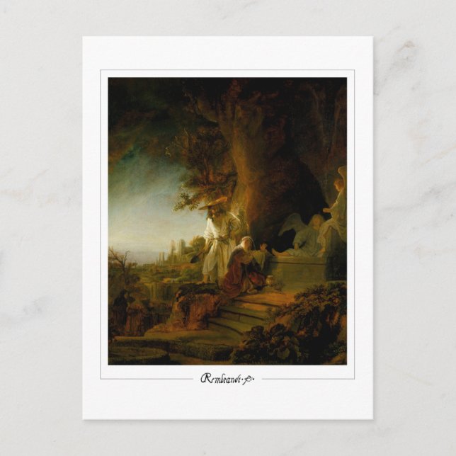 Rembrandt van Rijn #32 - Fine Art Postcard (Front)