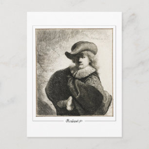 Rembrandt van Rijn #374 - Fine Art Postcard
