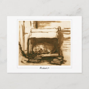 Rembrandt van Rijn #431 - Fine Art Postcard