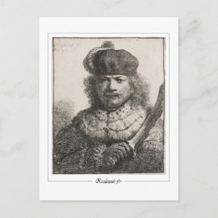 Rembrandt van Rijn #437 - Fine Art Postcard