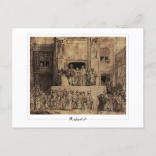 Rembrandt van Rijn #622 - Fine Art Postcard