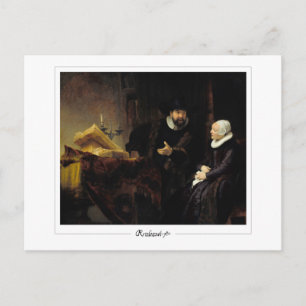 Rembrandt van Rijn #669 - Fine Art Postcard