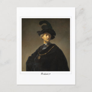 Rembrandt van Rijn #713 - Fine Art Postcard
