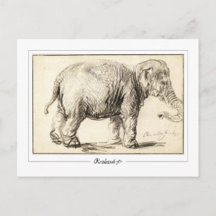 Rembrandt van Rijn #78 - Fine Art Postcard