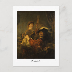 Rembrandt van Rijn #8 - Fine Art Postcard