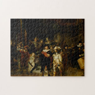 REMBRANDT VAN RIJN- The Nightwatch 1642 Jigsaw Puzzle