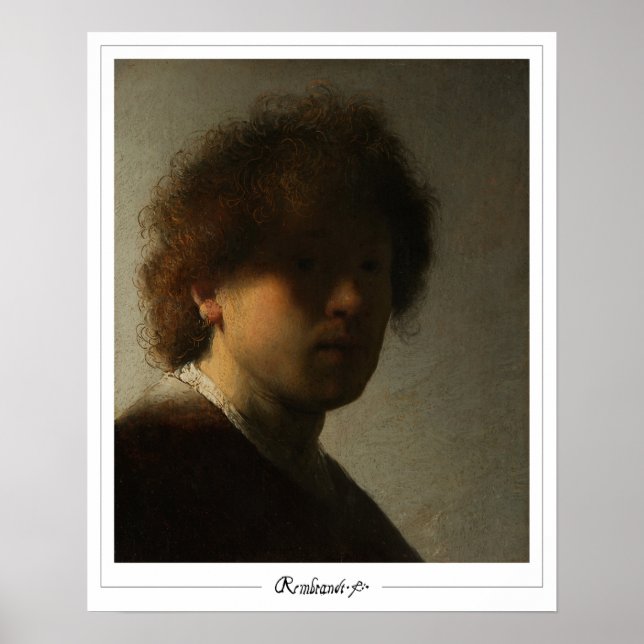 Rembrandt van Rijn Zedign Art Poster #18 (Front)