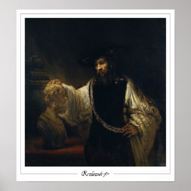 Rembrandt van Rijn Zedign Art Poster #21 (Front)