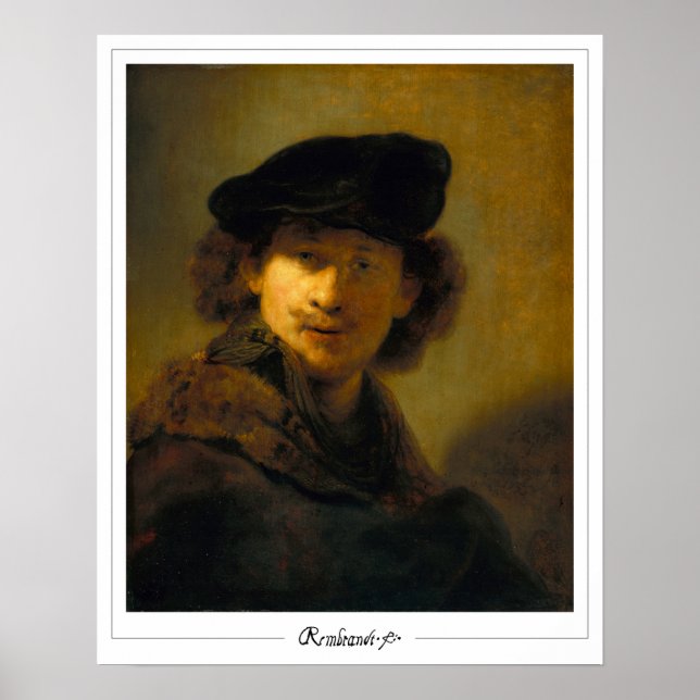 Rembrandt van Rijn Zedign Art Poster #24 (Front)
