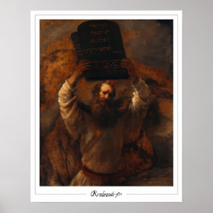 Rembrandt van Rijn Zedign Art Poster #25