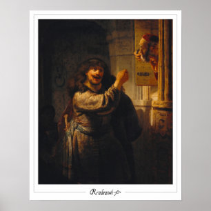 Rembrandt van Rijn Zedign Art Poster #26