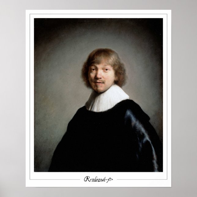 Rembrandt van Rijn Zedign Art Poster #513 (Front)
