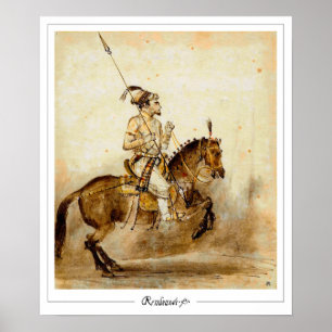 Rembrandt van Rijn Zedign Art Poster #651