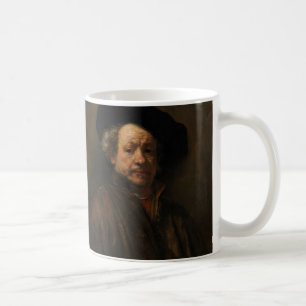 Rembrandt van Rijn's Self Portrait Fine Art Coffee Mug
