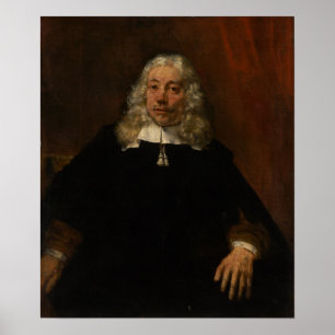 Rembrandt - White-Haired Man Poster
