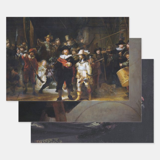 Rembrandt Wrapping Paper Sheet (Set)