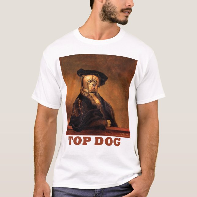 Rembrandt's Dog Shirt (Front)