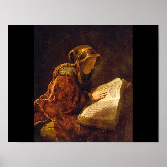 Rembrandt's Mother', Rembrandt_Dutch Masters Poster (Front)