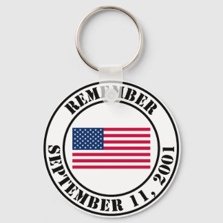 Remember 9/11 key ring