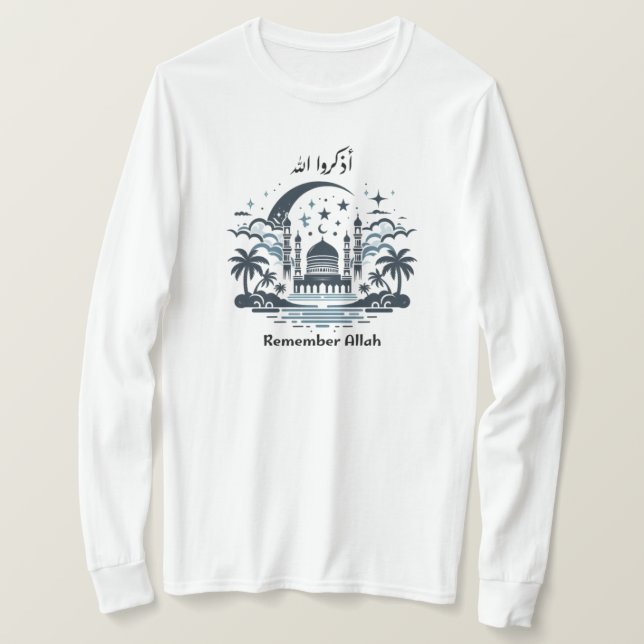 Remember Allah T-Shirt (Design Front)