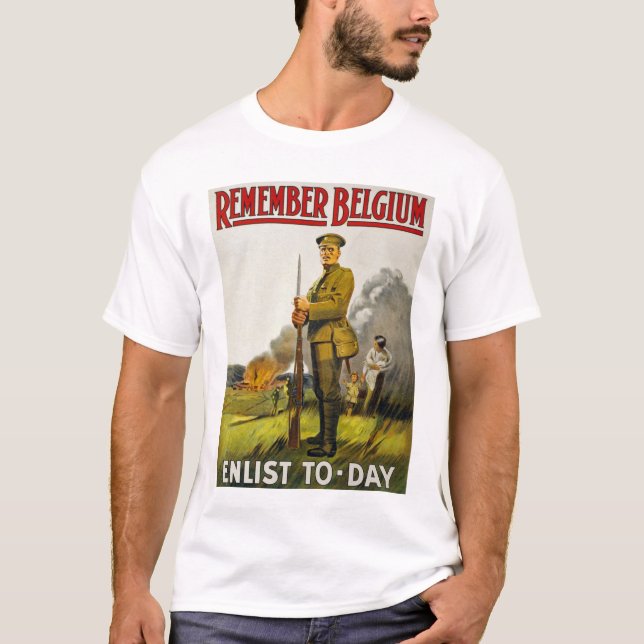 Remember Belgium T-Shirt (Front)