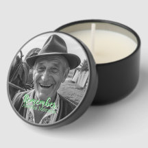 Remember Candle Mini Candle Favours