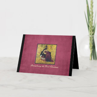 Remember Christmas greeting card