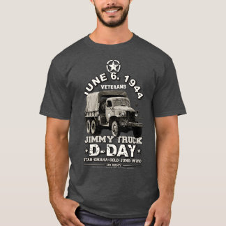 REMEMBER DDAY Jimmy Truck Veterans T-Shirt