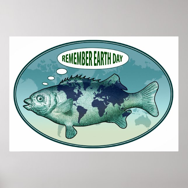 Remember Earth Day Poster (Front)
