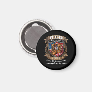 Remember Everyone Deployed Military Red Friday Magnet