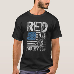 Remember Everyone Deployed R E D Soldiers Military T-Shirt