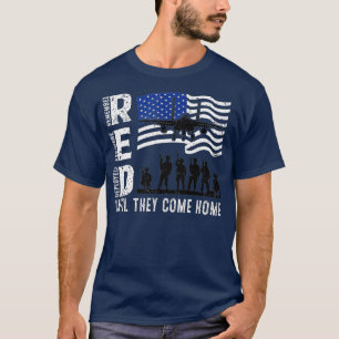 Remember Everyone Veteran Deployed RED Friday (74) T-Shirt