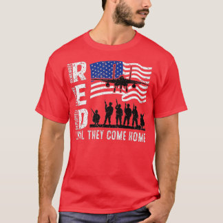 Remember Everyone Veteran Deployed RED Friday (75) T-Shirt