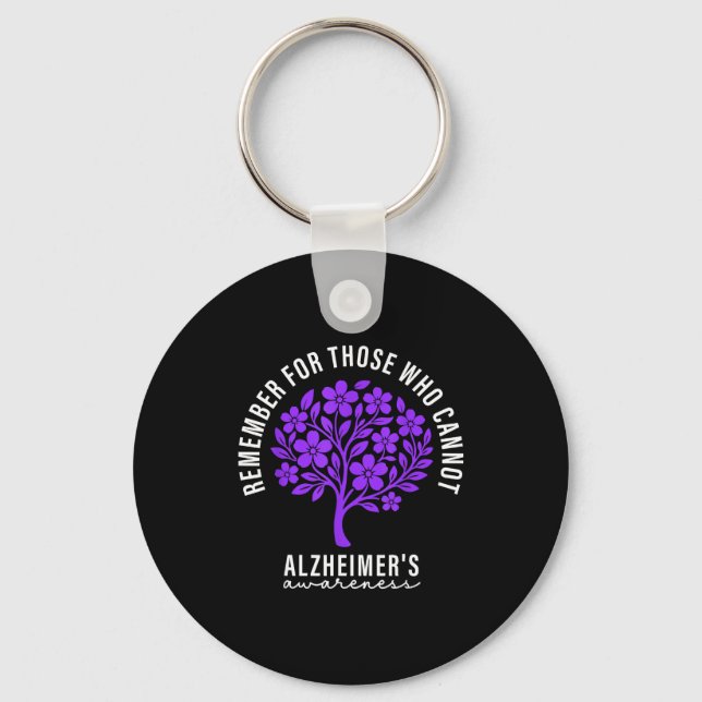 Remember for those who cannot alzheimer’s key ring (Front)