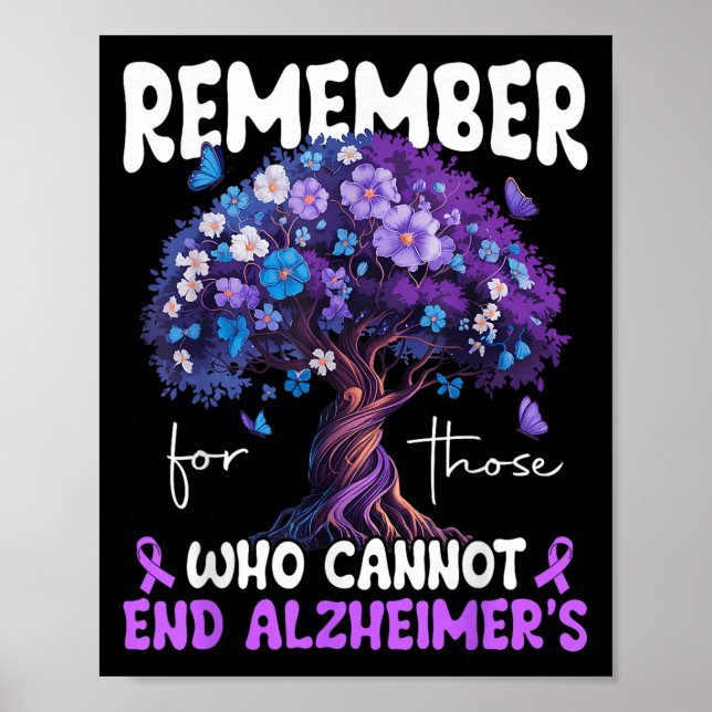 Remember For Those Who Cannot Dementia Heimer's Aw Poster (Front)