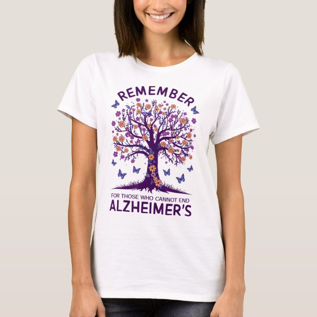Remember For Those Who Cannot Heimerheimer's Aware T-Shirt (Front)