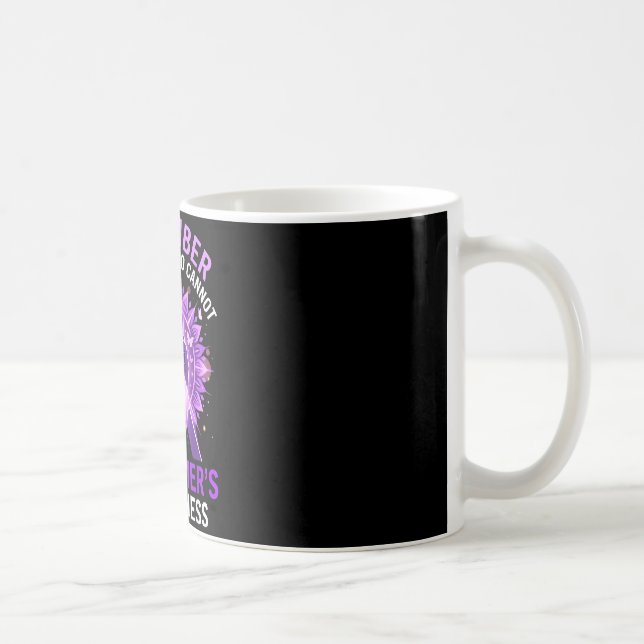 Remember for those who cannot purple alzheimer’s coffee mug (Right)