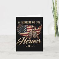 Remember Heroes Memorial Day Aamerican Flag