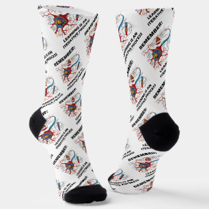 Remember: Learning Is An Iterative Process Synapse Socks