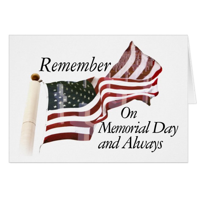 Remember Memorial Day (Front Horizontal)