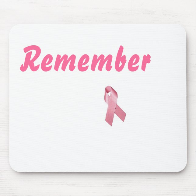 Remember Mouse Pad (Front)