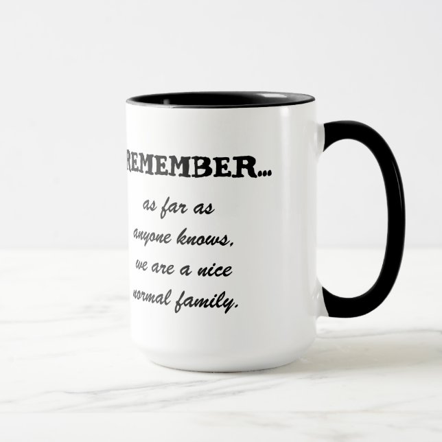 remember... mug (Right)