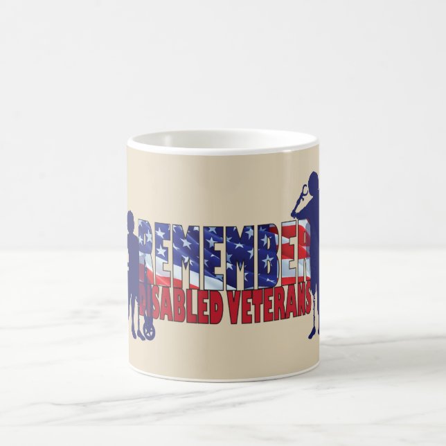 REMEMBER Our Disabled Veterans Coffee Mug (Center)