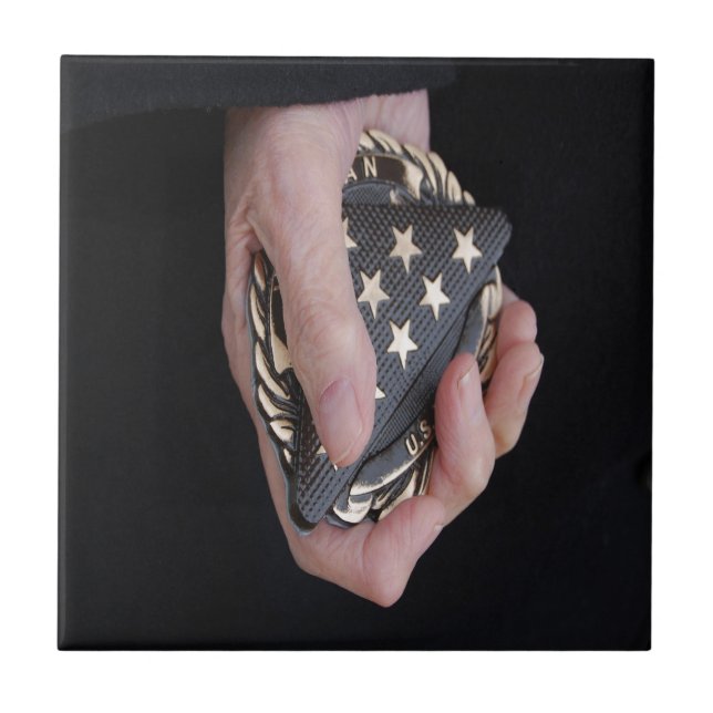 Remember our Veterans Ceramic Tile (Front)
