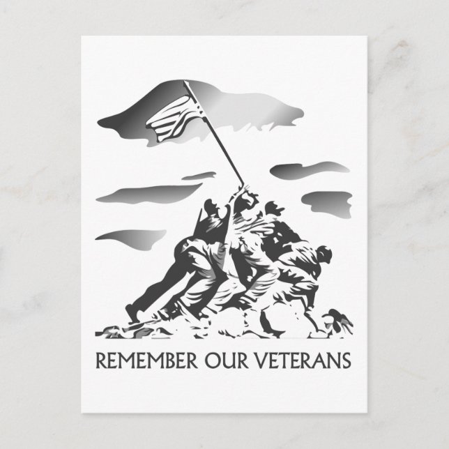 Remember Our Veterans Postcard (Front)