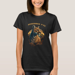 Remember P 22 Los Angeles LA Mountain Lion P22   T-Shirt