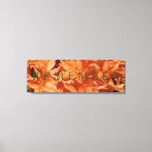 Remember Stretched Canvas Print