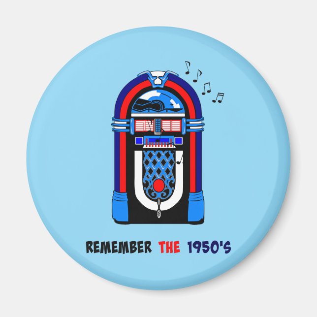 Remember the 1950's magnet (Front)